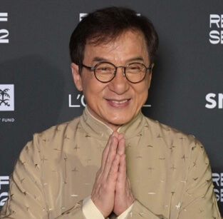 Gulian Chan's brother, Jackie Chan. 